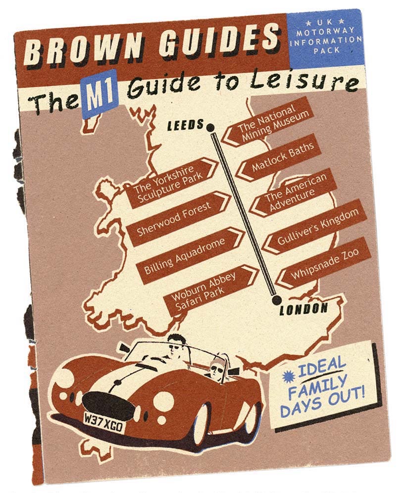 Sunday Times Magazine : Jeremy Clarkson and Adrian Gill discover the brown-sign tourist sights off the M1