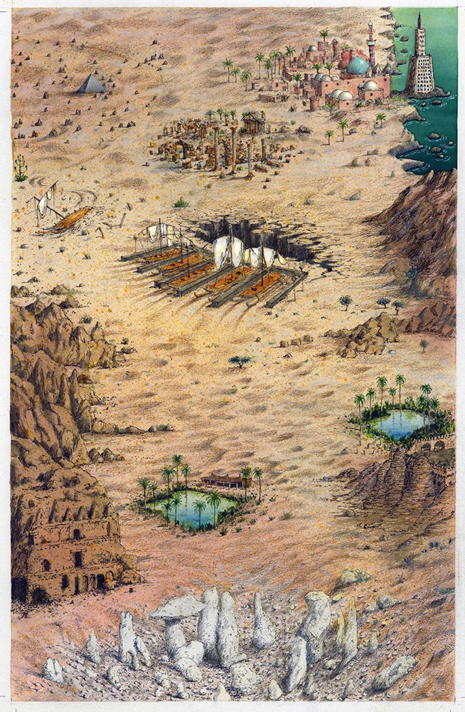 'Destiny Quest IV' by Michael J Ward : The Dune Sea